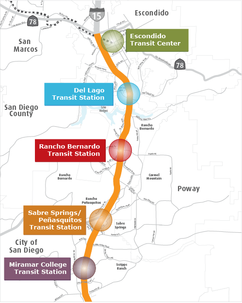 Transit Projects Map