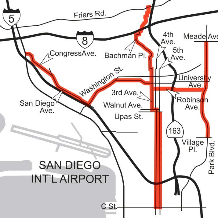 Uptown Map