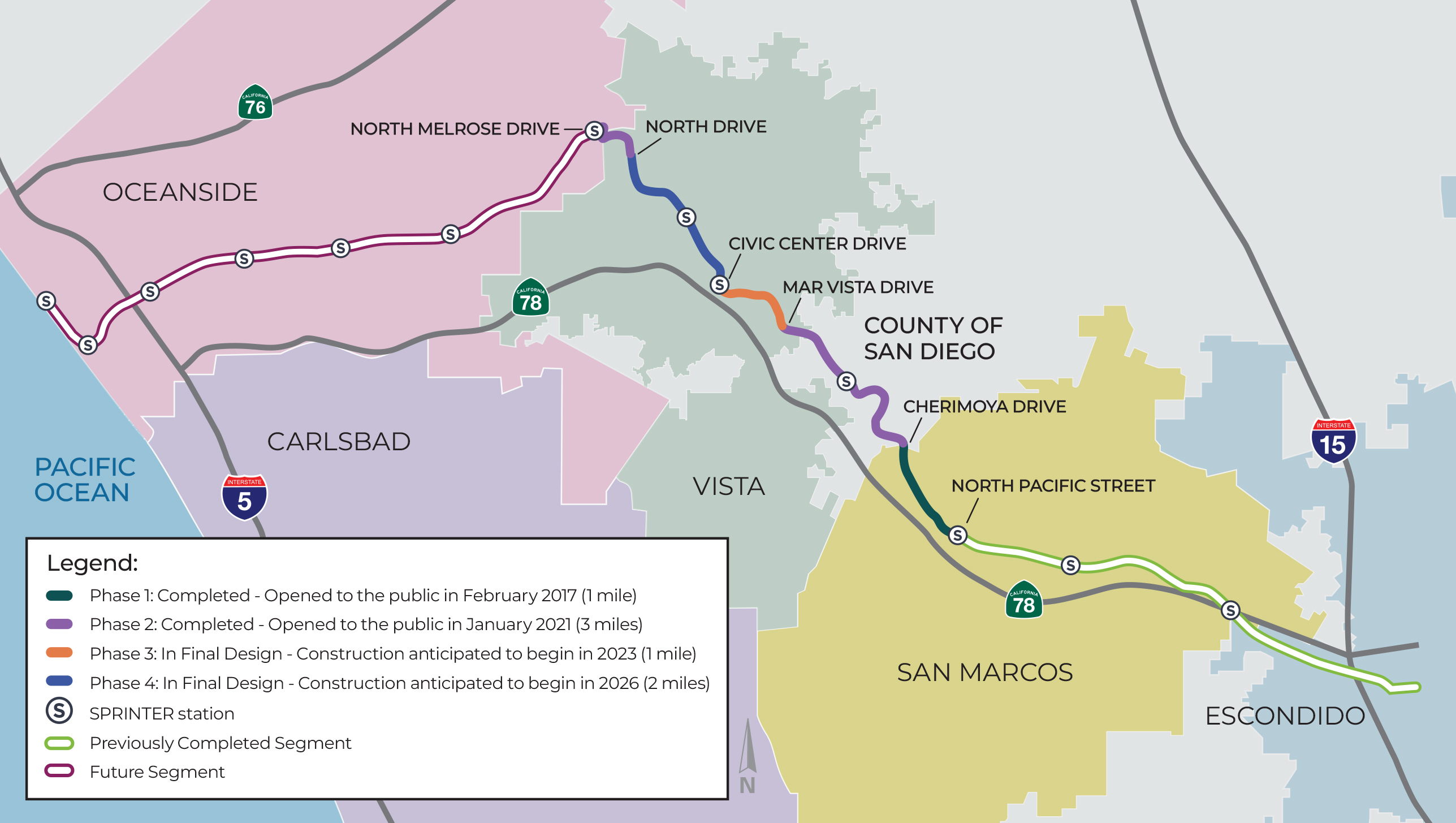 Inland Rail Trail Overview