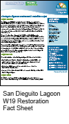 San Dieguito Lagoon W19 Restoration Fact Sheet